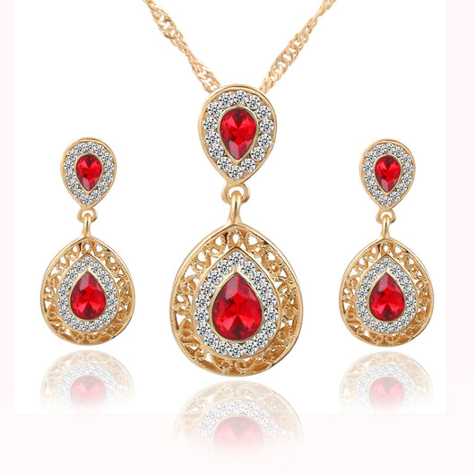 Conjunto de Aretes y Collar Coordinado - Image 12
