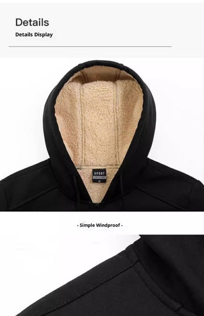 Chaqueta de Forro Polar Berber Cálida para Hombre - Image 8