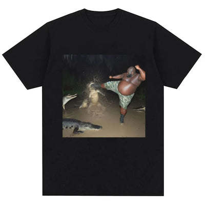 Playera Estampada Divertida para Hombre