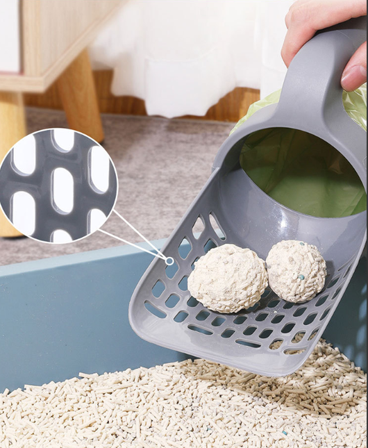 Arenero Portátil para Gatos con Cuchareta Integrada y Diseño Removible - Image 8