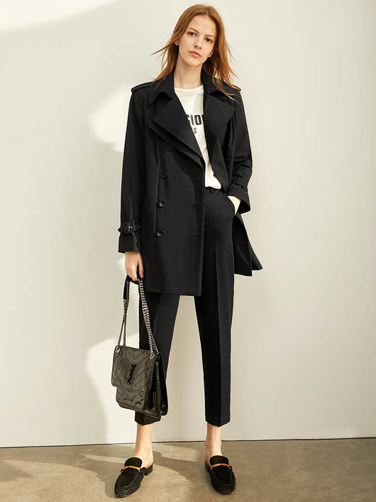 Pantalones Casuales Profesionales Tallados Otoño-Invierno Corte 9/10
