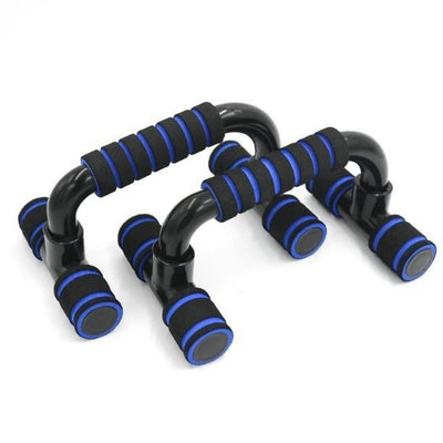 Barra de Entrenamiento Pectoral en H con Empuñaduras de Espuma para Flexiones - Image 10
