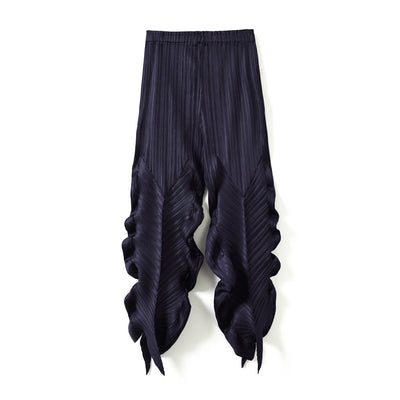 Pantalones Holgados Elásticos Plisados para Mujer - Comodidad Versátil Primavera, Verano y Otoño - Image 17