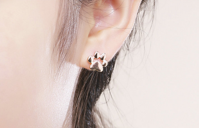 Aretes de plata 925 personalizados con diamantes - Image 3