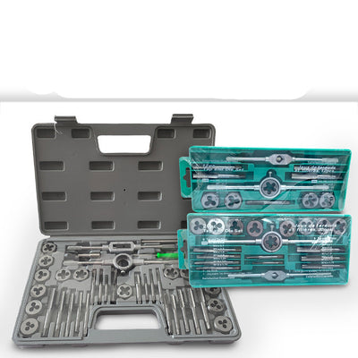 Juego de 12 Piezas para Roscado Manual - Llave Extractora y Terraja