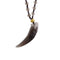 Collar de Púa de Obsidiana Negra Natural