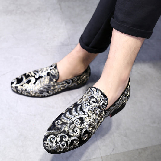 Zapatos Bordados para Hombre
