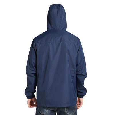 Chaqueta Deportiva Impermeable para Hombre con Capucha - Image 4
