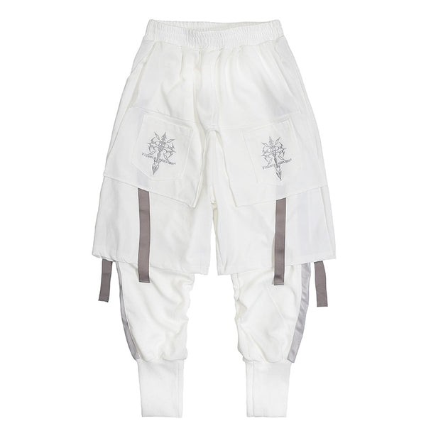 Pantalones Sueltos Efecto Dos Piezas - Diseño Moderno Noveno
