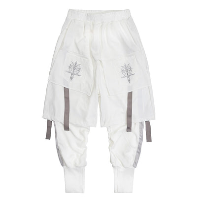 Pantalones Sueltos Efecto Dos Piezas - Diseño Moderno Noveno - Image 2