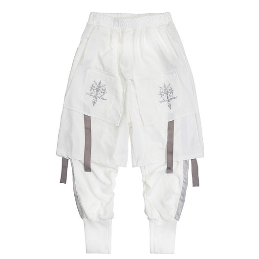 Pantalones Sueltos Efecto Dos Piezas - Diseño Moderno Noveno - Image 2