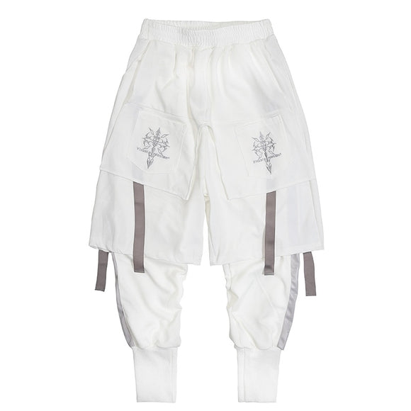 Pantalones Sueltos Efecto Dos Piezas - Diseño Moderno Noveno
