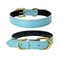 Collar para Mascotas de Cuero Genuino