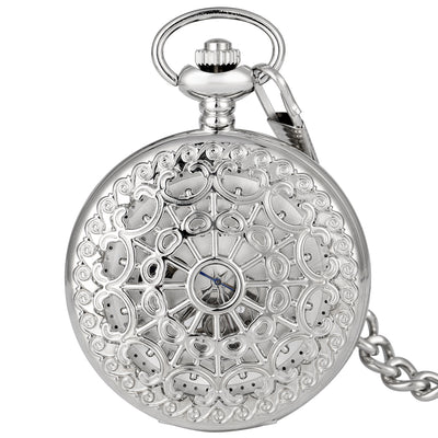 Reloj de Bolsillo Mecánico con Números Romanos - Image 26