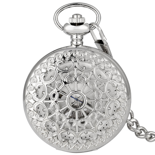 Reloj de Bolsillo Mecánico con Números Romanos - Image 26
