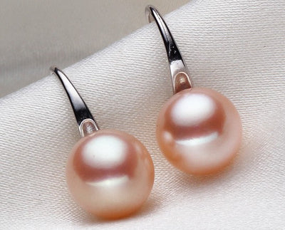 Aretes de Perlas de Agua Dulce