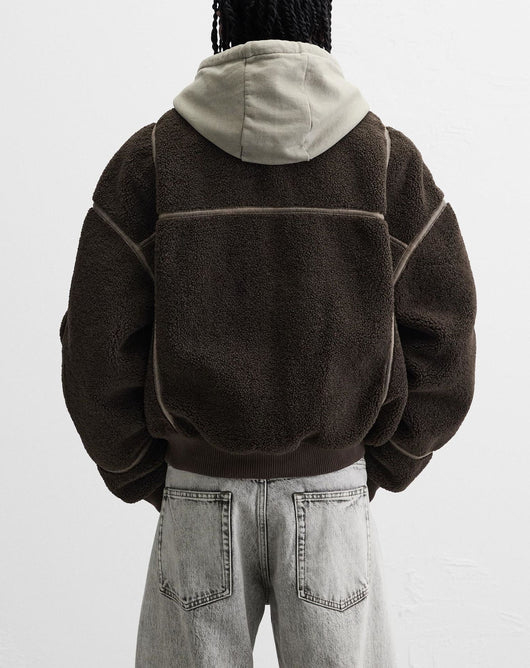 Chaqueta Polar Casual con Solapa para Hombre - Image 7