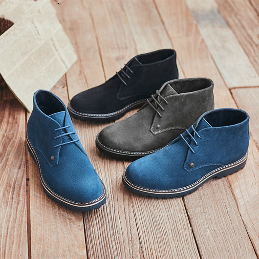 Botas Martin de Cuero Altas Casuales Multiusos