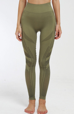 Pantalones Yoga Ajustados Sin Costuras - Diseño Deportivo de Alta Elasticidad - Image 23