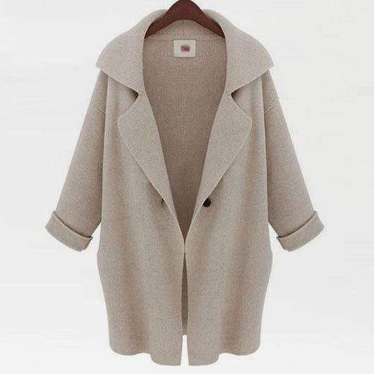 Cardigan Suelto de Otoño para Mujer - Abrigo Suéter Elegante - Image 9