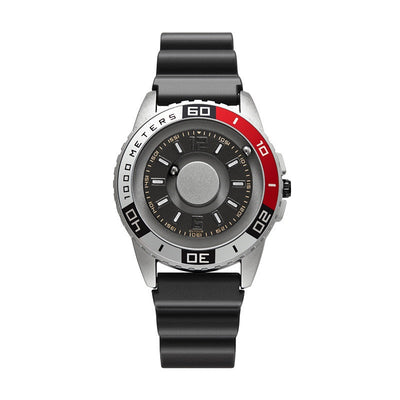 Reloj de Tecnología Magnética con Cuerpo Metálico Negro - Image 25