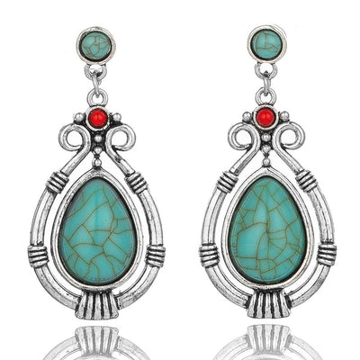 Aretes Colgantes Corazón de Durazno - Image 6