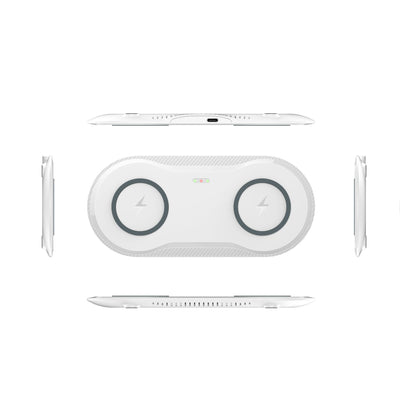 Cargador Inalámbrico Dual para Smartphones - Image 8