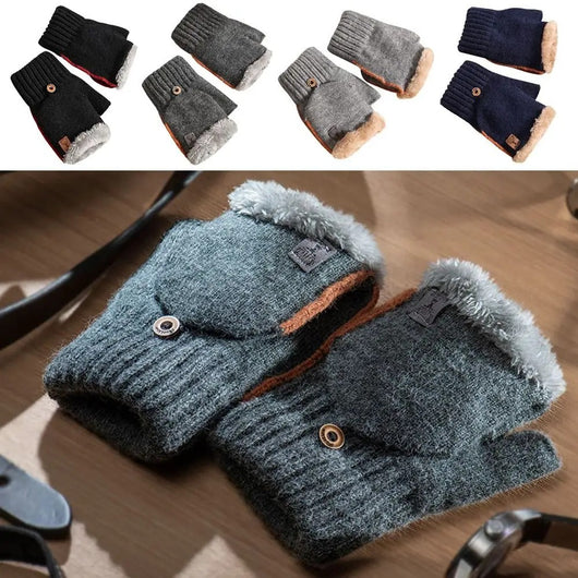 Guantes Mitones Térmicos con Dedos Libres