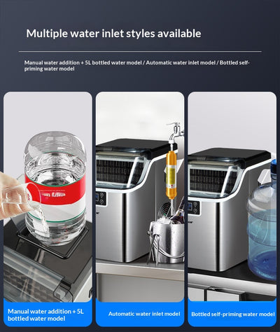 Máquina de Hielo Manual para Tienda de Té de Burbuja Casera - Image 12