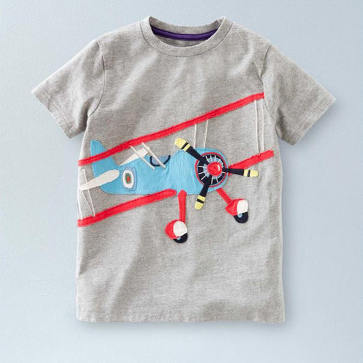 Ropa infantil de algodón puro con diseños impresos - Image 10