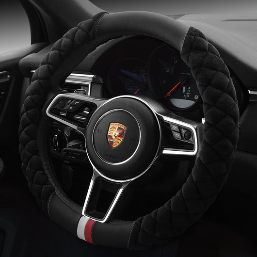 Funda Cálida para Volante de Auto con Diseño de Patitas - 38cm Protector Peluche - Image 6