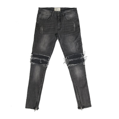 Jeans ajustados con rotos diseñados - Image 15