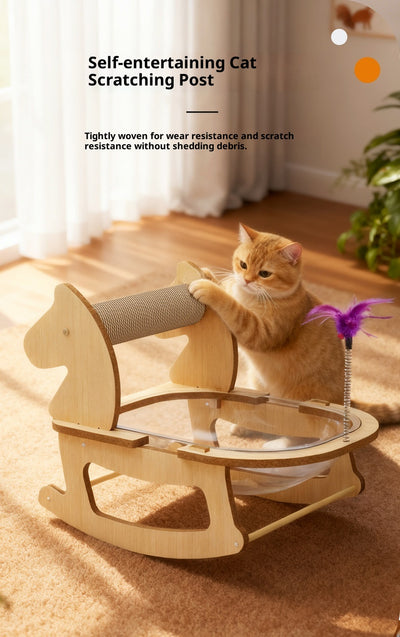 Cama Cápsula Espacial para Gatos con Cuerda de Cáñamo Resistente - Image 15