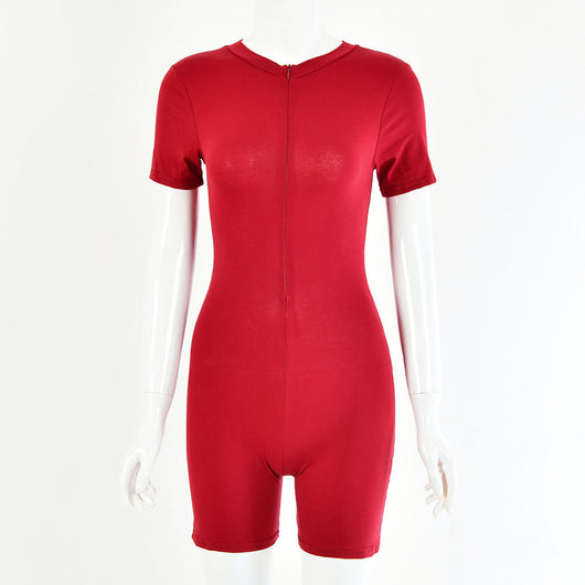 Jumpsuit Cuello Redondo Manga Corta - Image 32