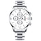 Reloj de Acero Inoxidable para Hombre con Calendario y Movimiento de Cuarzo
