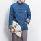 Chaqueta Denim Hanfu Retro - Fusión de Moda Oriental y Estilo Contemporáneo