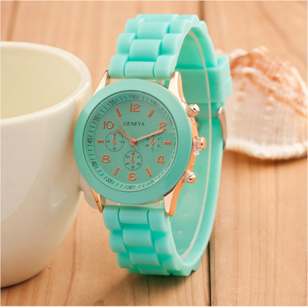 Reloj Digital Geneva de Silicona con Cronógrafo - Diseño Moderno y Funcional