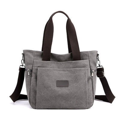 Bolsa Mensajera Retro de Lona para Viajes - Estilo Vintage para Mujer - Image 4