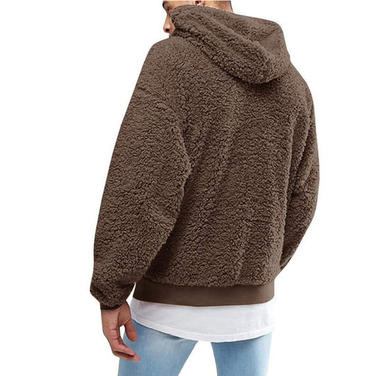 Sudadera Térmica Hombre Otoño Invierno - Hoodie Fleece Abrigada Casual - Image 4