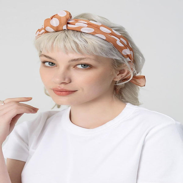 Pañuelo Estampado de Lunares