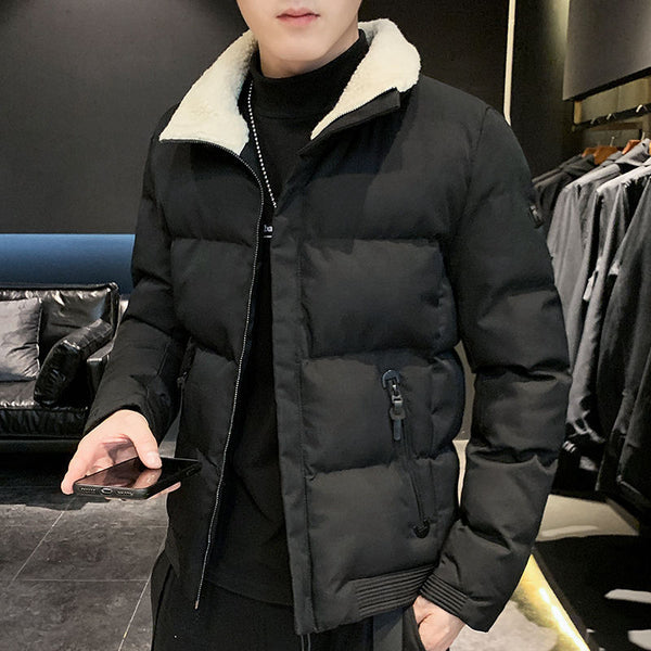 Chaqueta Acolchada de Plumón para Invierno
