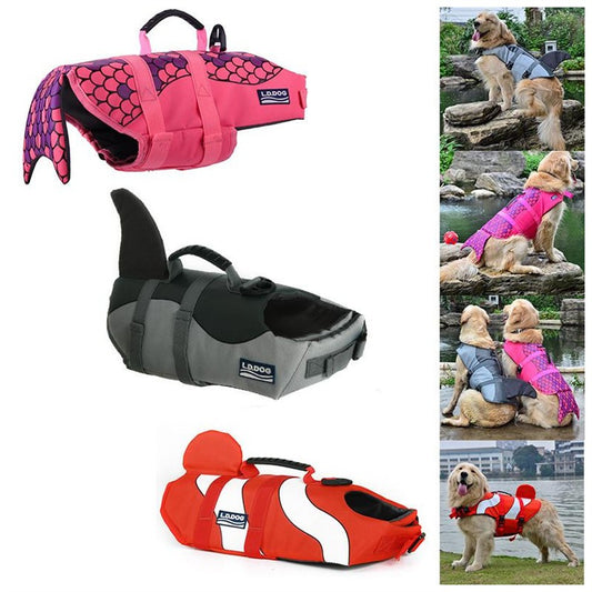 Chaleco Salvavidas para Perros con Diseño de Traje de Baño Veraniego - Image 2
