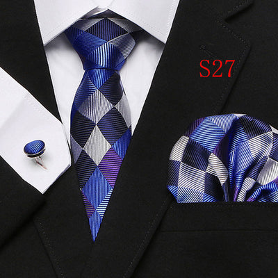 Traje de Tres Piezas Paisley Estilo Europeo y Americano - Image 42