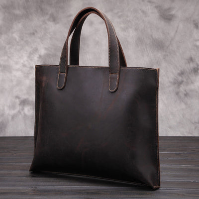 Maletín Ejecutivo Cuero Crazy Horse - Bolso Mensajero Premium en Cuero Genuino - Image 5