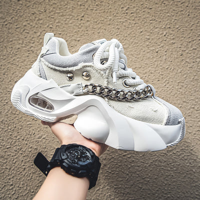 Tenis Casuales Elevados para Hombre con Suela Gruesa - Image 7