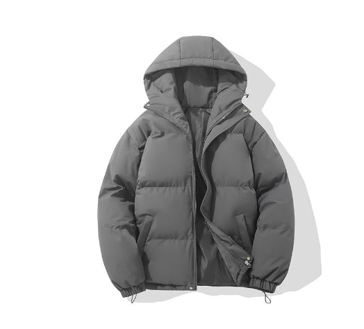 Abrigo Hoodie Acolchado para Hombre - Chaqueta de Invierno Cálida y Casual - Image 26