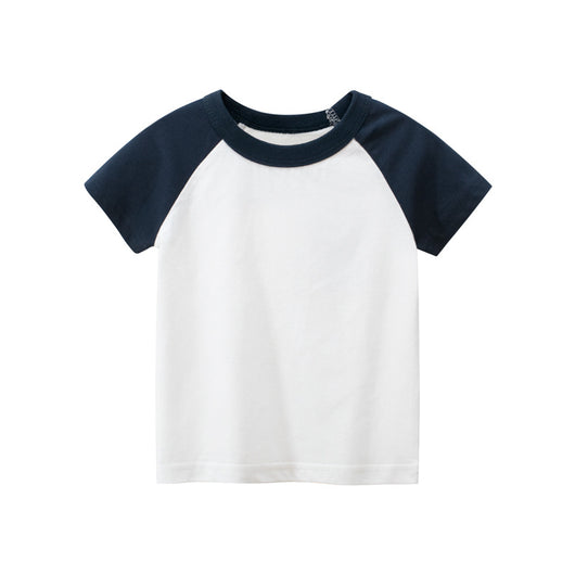 Camiseta Infantil de Manga Corta Color Liso para Publicidad - Image 6