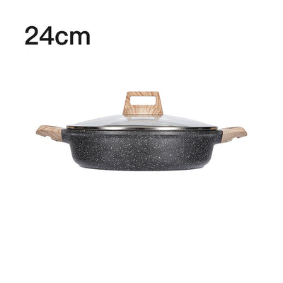 Sartén Antiadherente de Piedra Maifan para Carne sin Humo y Fondo Plano - Image 8