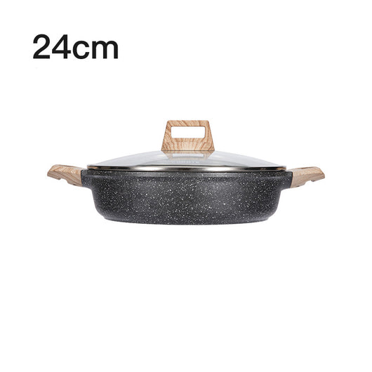 Sartén Antiadherente de Piedra Maifan para Carne sin Humo y Fondo Plano - Image 8