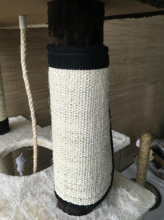 Manta Rascadora para Gatos con Sisal y Patas Acolchadas